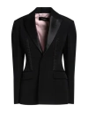 Dsquared2 Strap-detail Blazer In Black