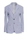 Dsquared2 Micro Checked Dean Over Blazer In Blue In Blue