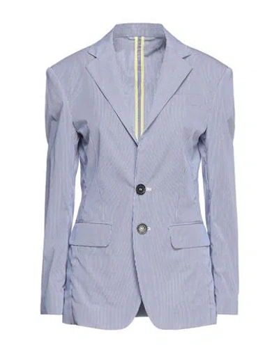 Dsquared2 Woman Suit Jacket Blue Size 2 Cotton