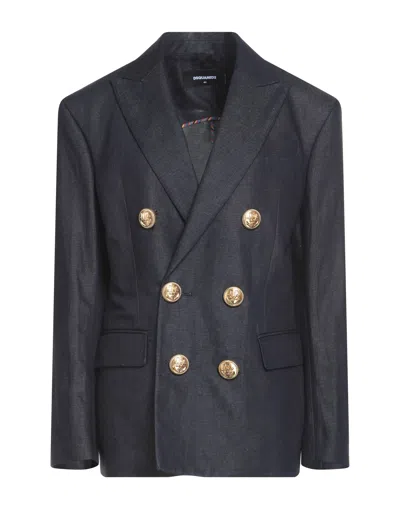 Dsquared2 Suit Jackets In Blue