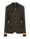 Dsquared2 Suit Jackets In Green