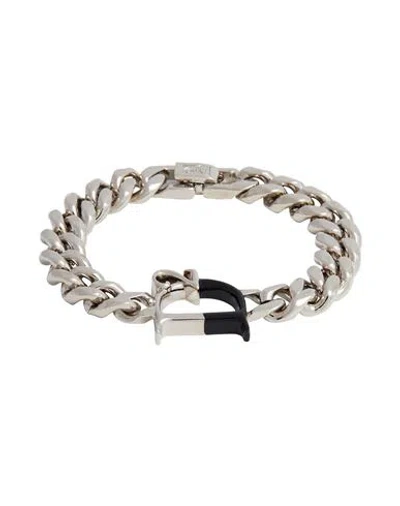 Dsquared2 Woman Bracelet Black Size M Metal