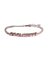 Dsquared2 Woman Bracelet Rose Gold Size - Brass In Rose Gold