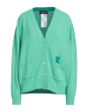 Dsquared2 Woman Cardigan Light Green Size M Wool, Cashmere