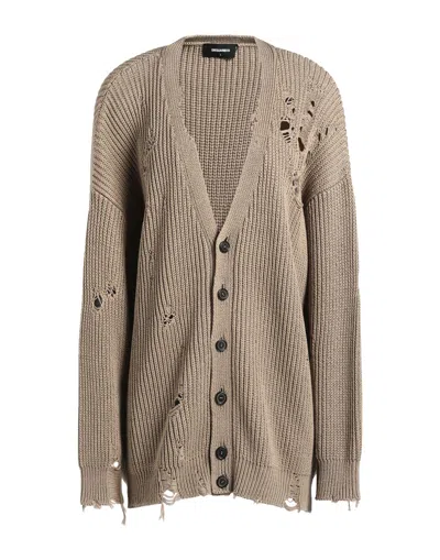 Dsquared2 Cardigans In Beige