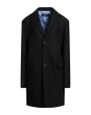 Dsquared2 Woman Coat Black Size 10 Virgin Wool, Polyamide, Elastane In Black