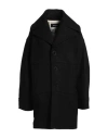 Dsquared2 Notched-lapels Coat In Black