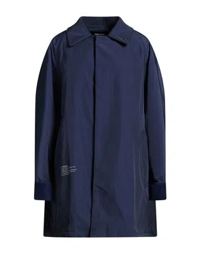 Dsquared2 Woman Coat Navy Size 8 Polyester In Blue
