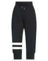 Dsquared2 Woman Cropped Pants Black Size L Cotton In Black