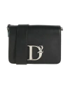 Dsquared2 Woman Cross-body Bag Black Size - Calfskin
