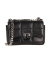 Dsquared2 Logo-plaque Quilted Crossbody Bag In Black