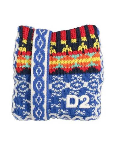 Dsquared2 Woman Cross-body Bag Blue Size - Textile Fibers