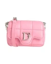 Dsquared2 Woman Cross-body Bag Pink Size - Leather