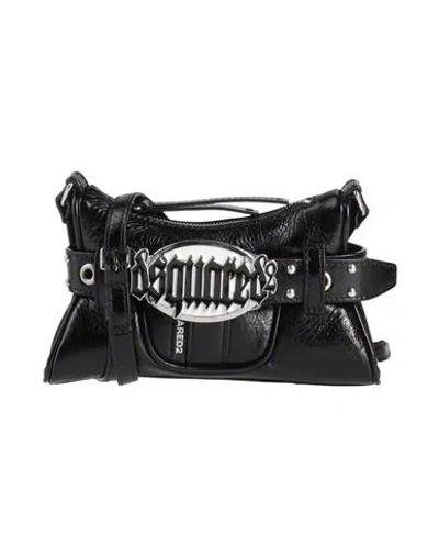 Dsquared2 Woman Cross-body Bag Black Size - Leather