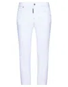 Dsquared2 Denim Cropped In White