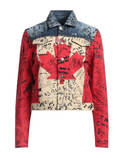 Dsquared2 Denim Outerwear In Blue