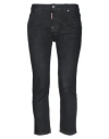 Dsquared2 Woman Denim Pants Black Size 4 Cotton, Elastomultiester, Elastane In Black