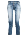 Dsquared2 Woman Jeans Blue Size 8 Cotton, Elastane In Blue