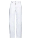 Dsquared2 Woman Jeans White Size 00 Cotton, Elastane In White