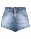 Dsquared2 Denim Shorts In Blue