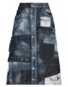 Dsquared2 Denim Skirts In Blue