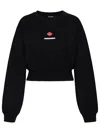 Dsquared2 Black Cotton Sweatshirt In Black