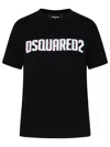 Dsquared2 Logo Printed Pattern T-shirt In Black