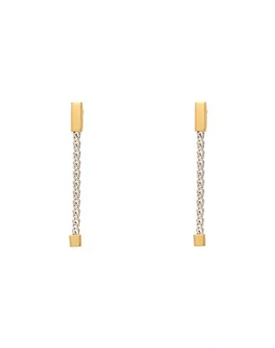 Dsquared2 Woman Earrings Gold Size - Brass