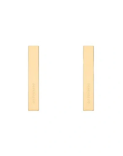Dsquared2 Woman Earrings Gold Size - Brass