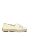 Dsquared2 Women's Canvas Espadrilles Sandal In Yellow