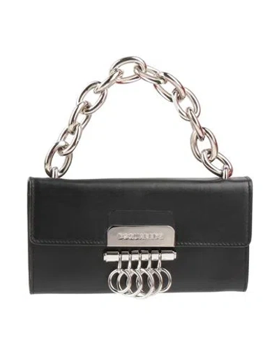 Dsquared2 Woman Handbag Black Size - Calfskin