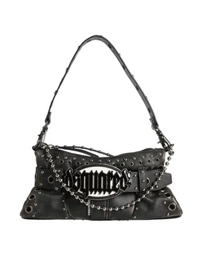 Dsquared2 Woman Handbag Black Size - Leather