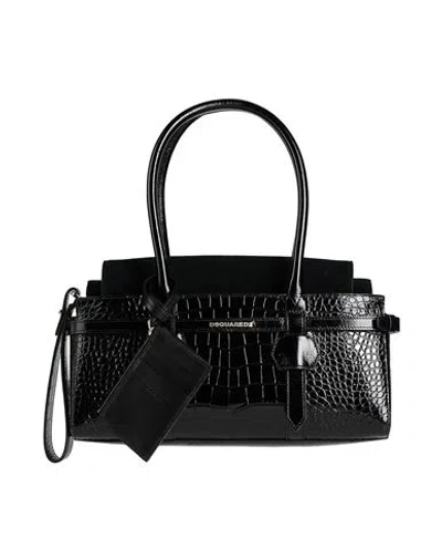 Dsquared2 Woman Handbag Black Size - Calfskin