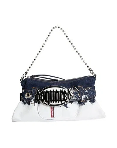 Dsquared2 Woman Handbag Blue Size - Cotton