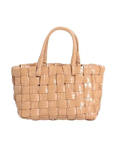 Dsquared2 Woman Handbag Camel Size - Textile Fibers In Beige
