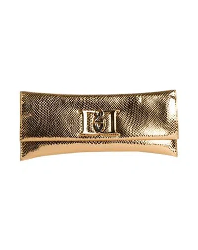 Dsquared2 Woman Handbag Gold Size - Leather
