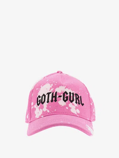 DSQUARED2 DSQUARED2 WOMAN HAT WOMAN PINK HATS