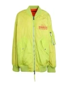 Dsquared2 Woman Jacket Acid Green Size 10 Polyamide