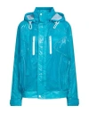 Dsquared2 Woman Jacket Azure Size 2 Polyamide In Blue