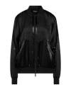 Dsquared2 Shine-effect Bomber Jacket In Black