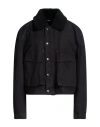 Dsquared2 Icon Aviator Jacket In Black