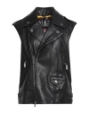 Dsquared2 Woman Jacket Black Size 0 Calfskin