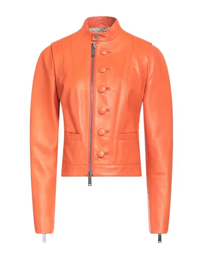 Dsquared2 Jackets In Orange