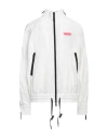 Dsquared2 Cotton Bomber Jacket In White