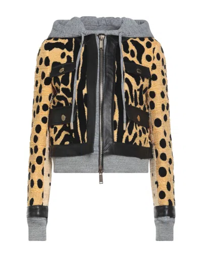 Dsquared2 Jackets In Yellow