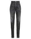 Dsquared2 Woman Jeans Black Size 8 Cotton, Elastane In Black