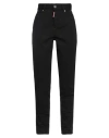Dsquared2 Woman Jeans Black Size 10 Cotton, Elastomultiester, Elastane In Black