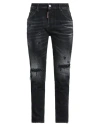 Dsquared2 Cool Girl Black Cotton Blend Jeans In Black