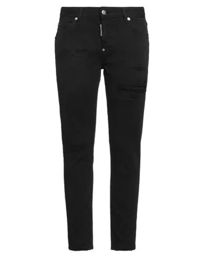 Dsquared2 Woman Jeans Black Size 6 Cotton