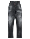 Shop Dsquared2 Woman Jeans Black Size 6 Cotton, Elastane